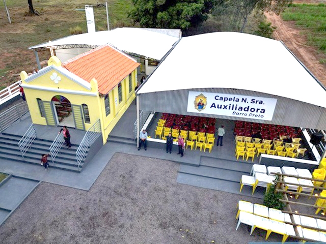 Comunidade da Capela Nossa Senhora Auxiliadora de Andradina realiza procissão e missa dia 24