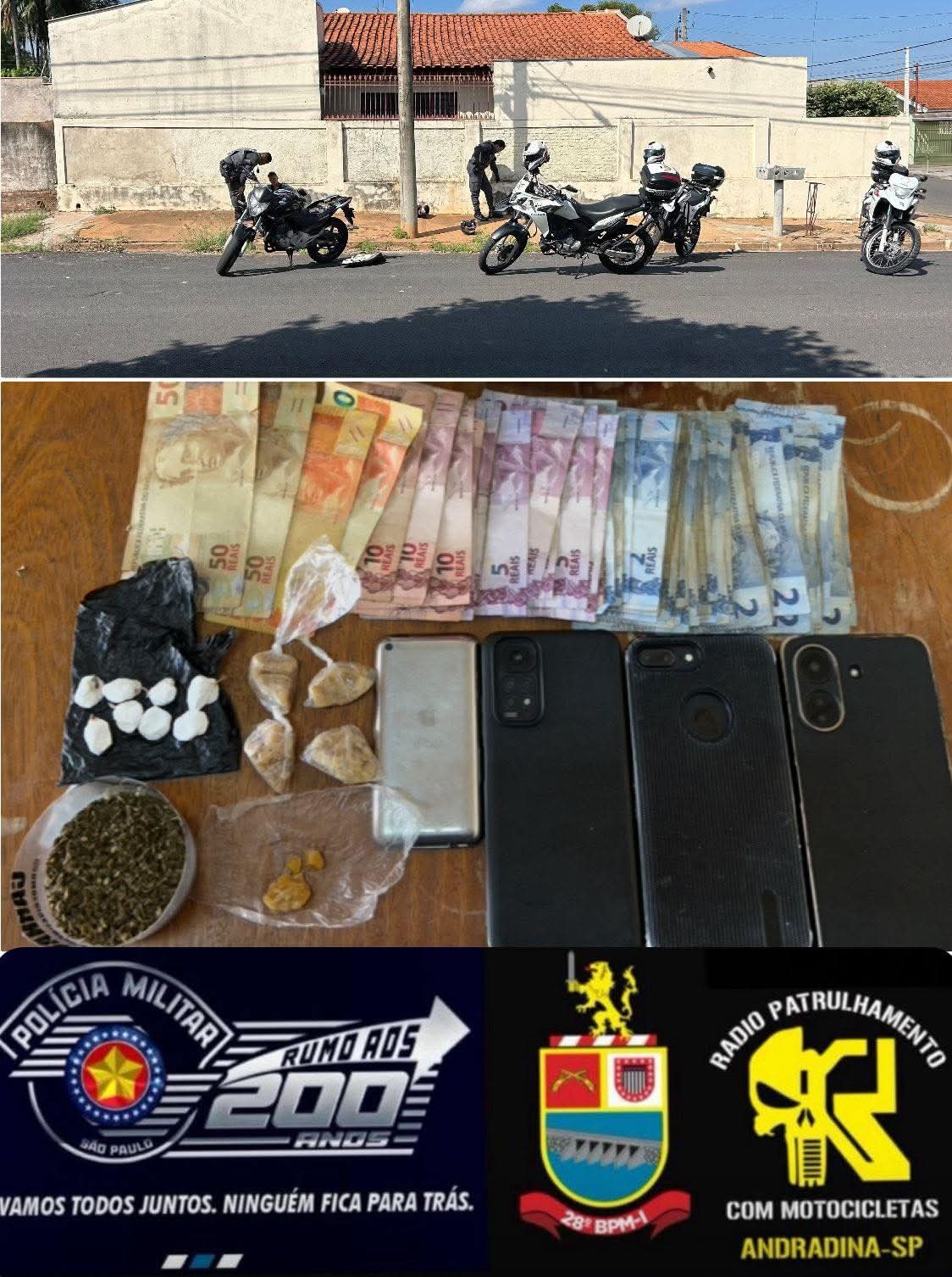Polícia Militar de Andradina prende açougueiro por tráfico de drogas no Centro da cidade
