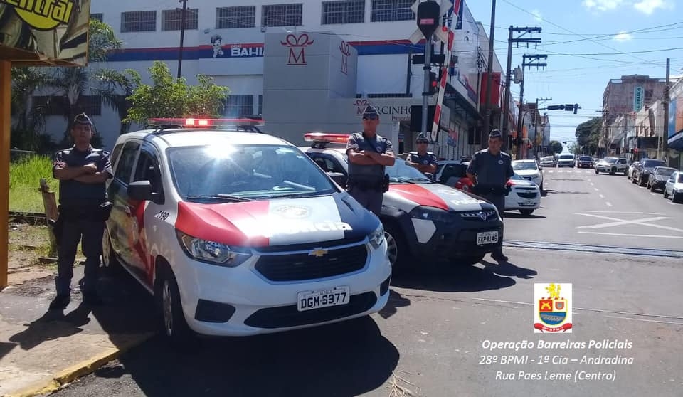 Polícia Militar de Andradina diz que é falsa a informação de multa ao motorista que não utilizar máscara