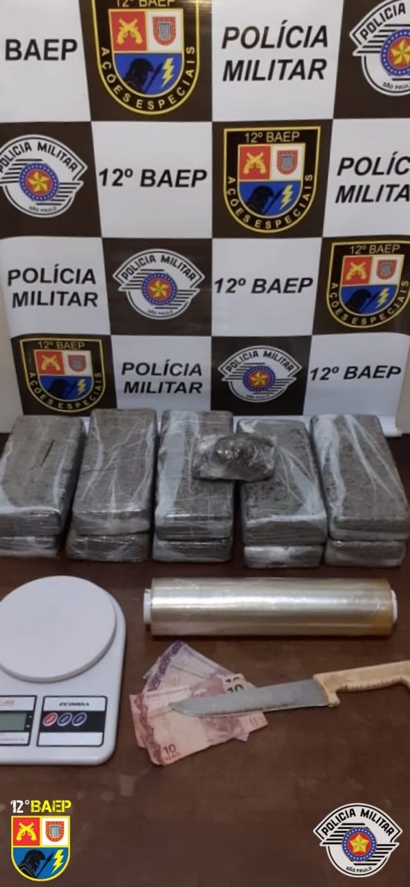 BAEP prende vulgo "ferrugem" por tráfico de drogas, alvo de combate ao crime cidade de Birigui