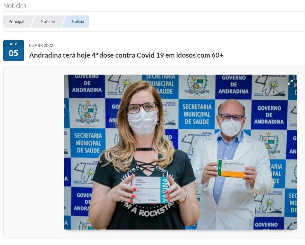 População de Andradina foi em busca da vacina do Covid 19 que tinha acabado