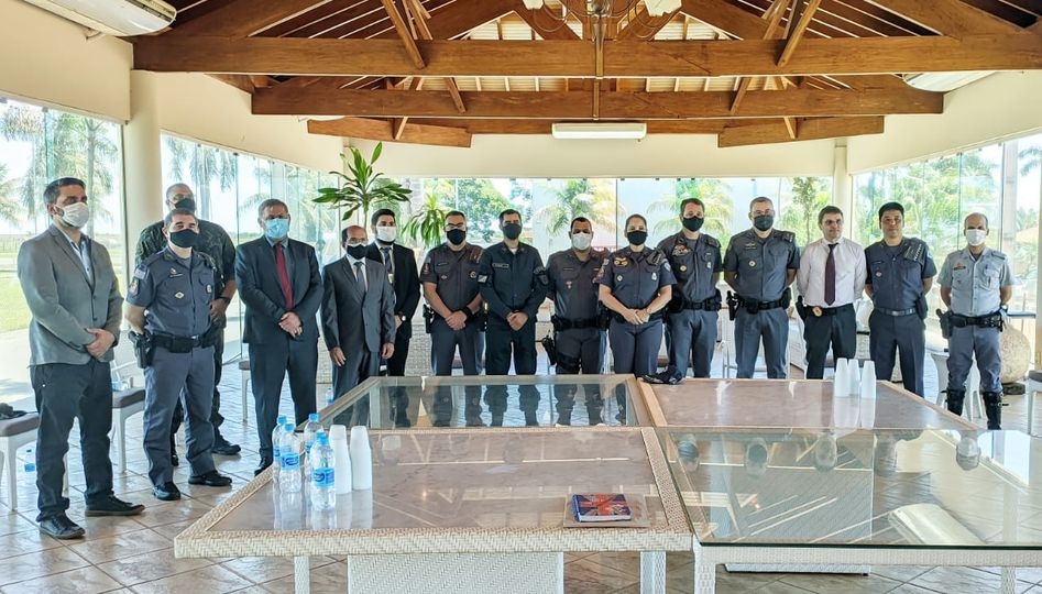 ANDRADINA SEDIA 1ª REUNIÃO DE INTEGRAÇÃO REGIONAL DAS POLÍCIAS CIVIL E MILITAR DE SP E MS