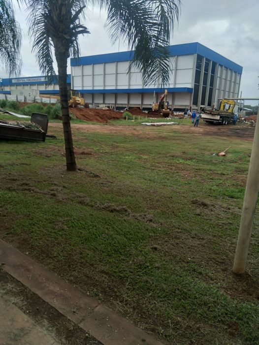 Em Andradina construção de nova e enorme Indústria Frigorífica da JBS Friboi