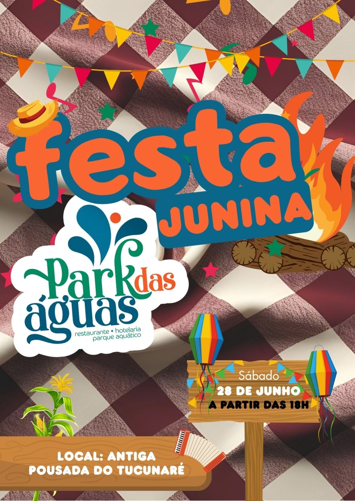 PARK DAS ÁGUAS PROMOVE FESTA JUNINA ESPECIAL EM TRÊS LAGOAS