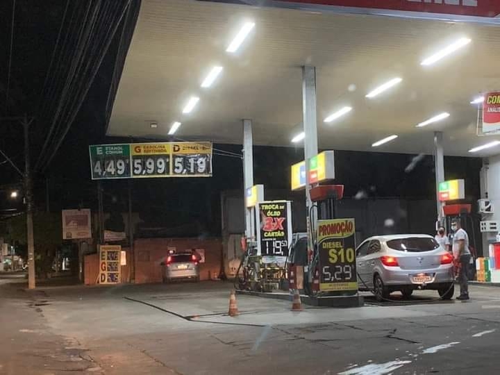 Preço do combustível de Andradina é maior em relação as cidades vizinhas. Olha preço em Araçatuba!