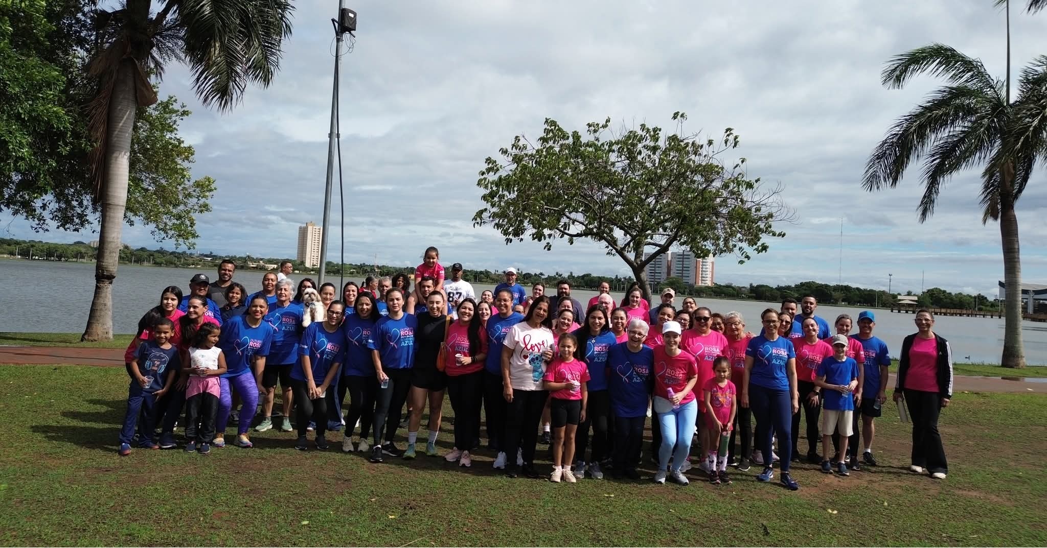 1ª Caminhada “Laços pela Saúde” foi um sucesso em Três Lagoas