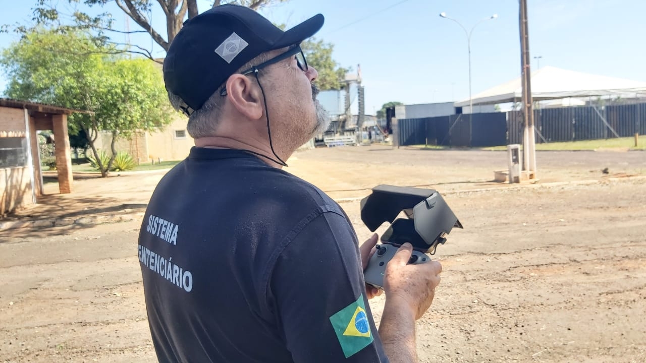 Policiais Penais participam de curso de Operador de Drone em Três Lagoas