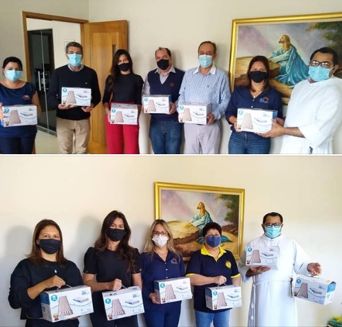 Maçonaria de Ilha Solteira doou 06 colchões pneumáticos ao Hospital Regional da cidade