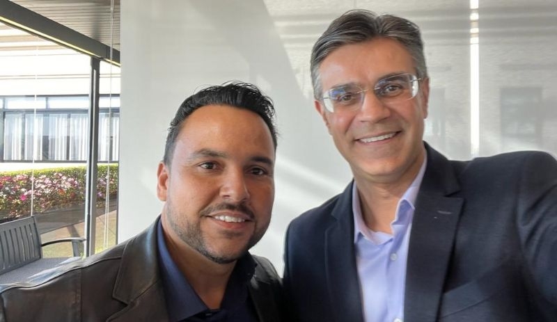 Vereador de Andradina é recebido pelo Governador e solicita abertura do Centro de Hemodiálise