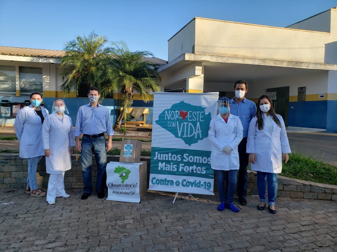 “Noroeste com Vida” doa Equipamentos de Proteção Individual para a Saúde de Suzanápolis e Nova Independência