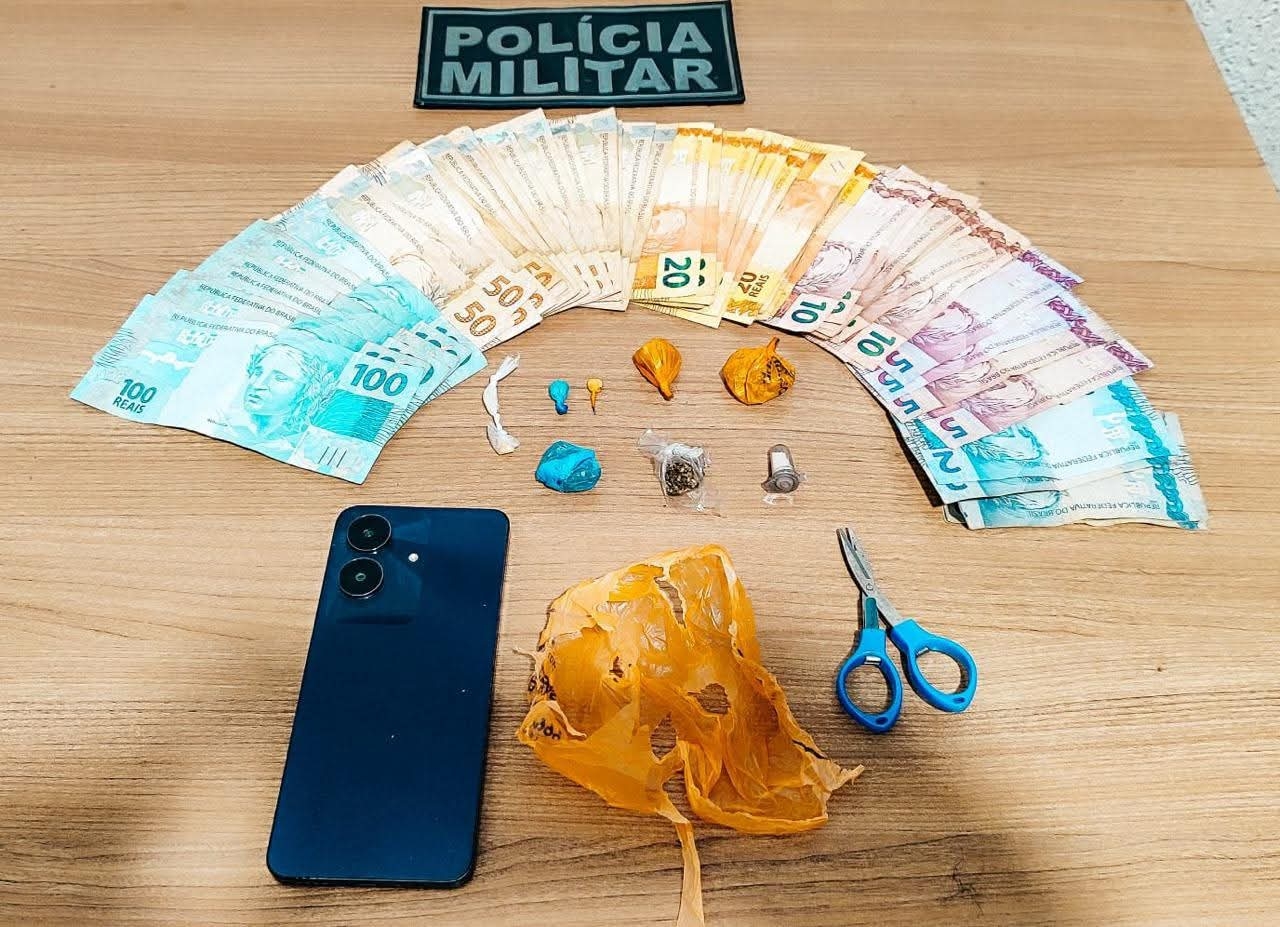 Policia Militar em patrulhamento prende jovem por tráfico de drogas em Mirandópolis