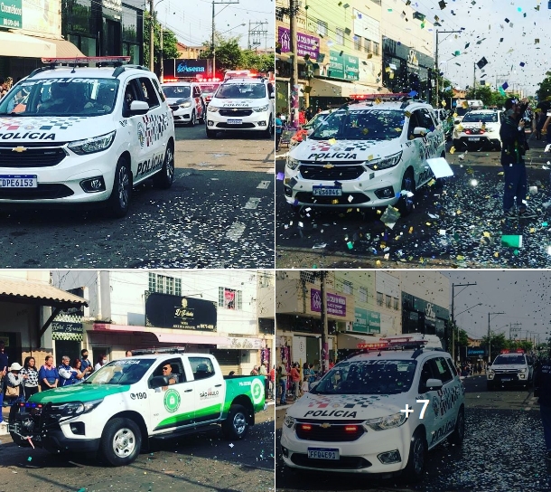 Polícia Militar de Mirandópolis participou do desfile da Independência do Brasil