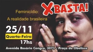 Grupos se reúnem para manifestar contra feminicídio e alertar população em Três Lagoas