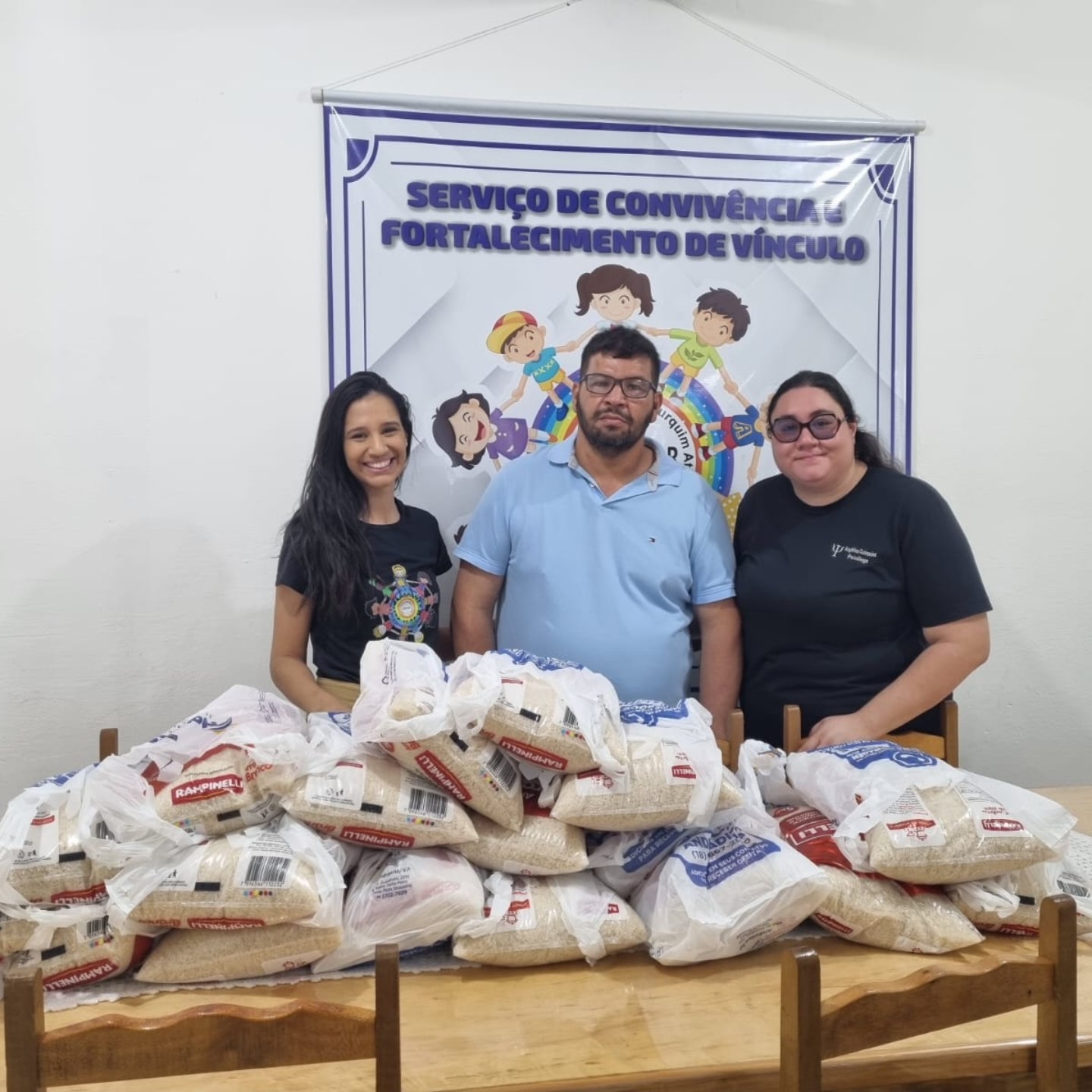 Casa do Menor de Andradina recebe uma generosa doação de arroz