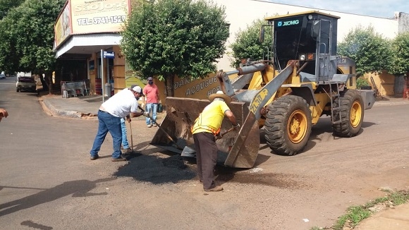 Secretaria de Obras retoma Operação Tapa-buracos em Castilho