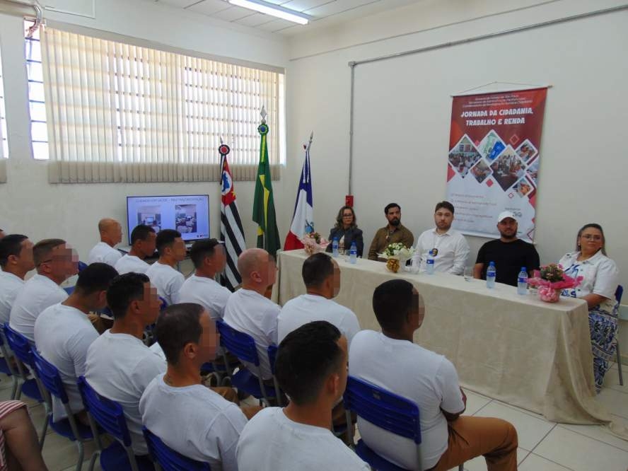 Centro de Detenção Provisória de Nova Independência realiza 5ª Jornada da Cidadania, Trabalho e Renda