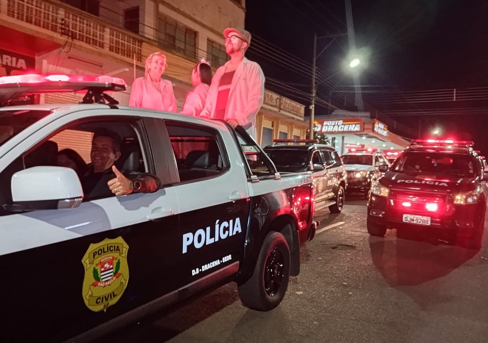 POLÍCIA CIVIL PARTICIPA DE DESFILE EM COMEMORAÇÃO AOS 80 ANOS DE DRACENA
