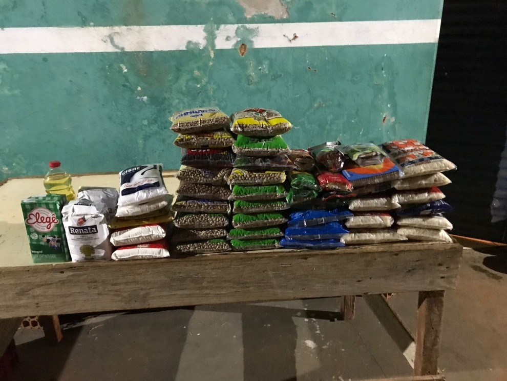 Associação Guarani arrecada 100 quilos de alimentos em jogo festivo em Andradina