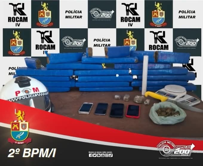 ROCAM realiza mais uma ação importante contra o tráfico de drogas em Birigui