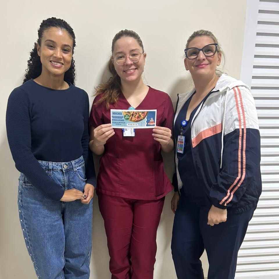 SCIRAS do Hospital Auxiliadora de Três Lagoas premia setores destaque na higienização das mãos