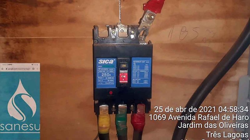 Furto de cabos elétricos causa falta de água em diferentes bairros de Três Lagoas