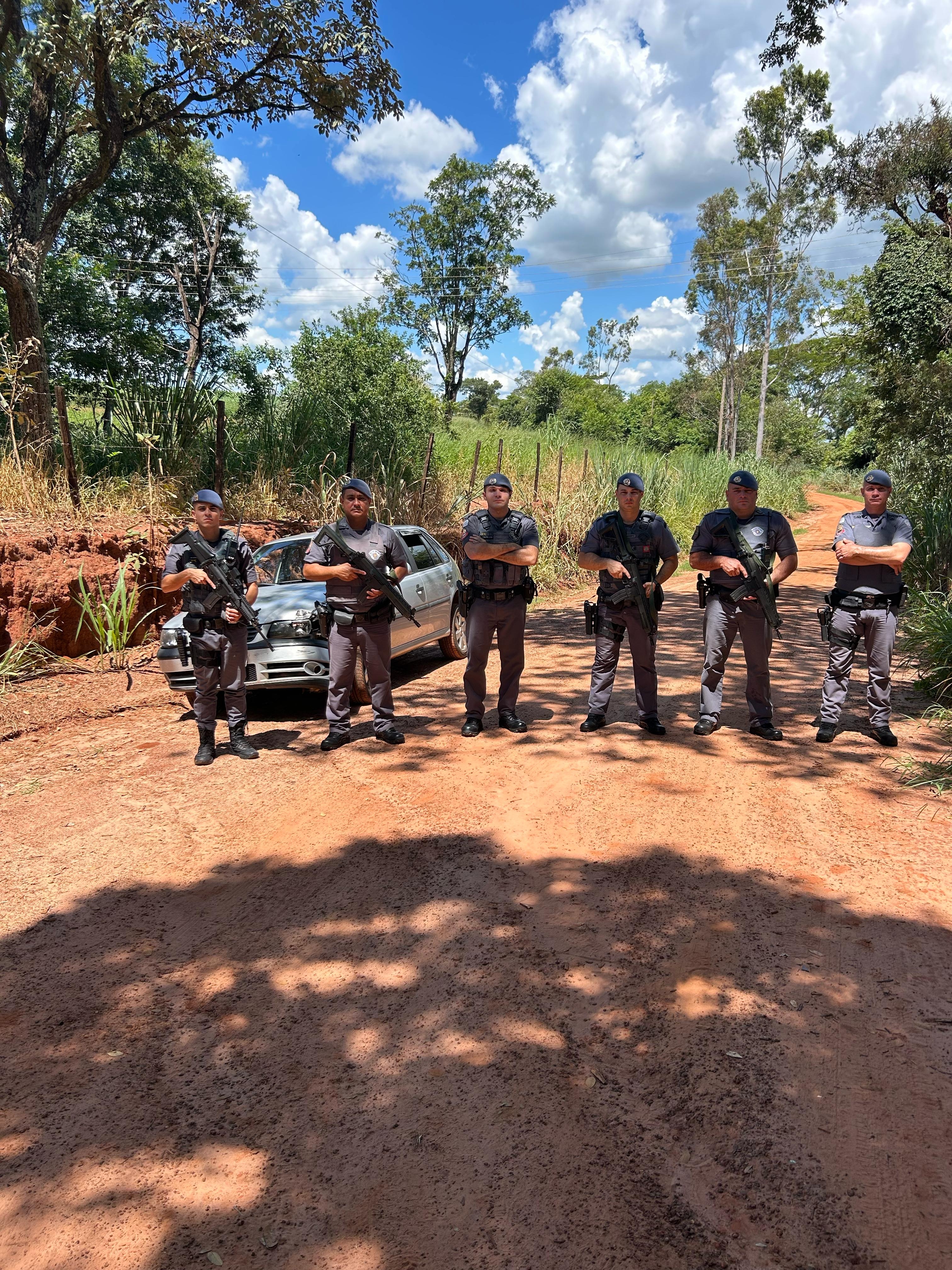 Em ação rápida Polícia Militar de Mirandópolis recupera veículo furtado próximo do Baby Beef de Andradina
