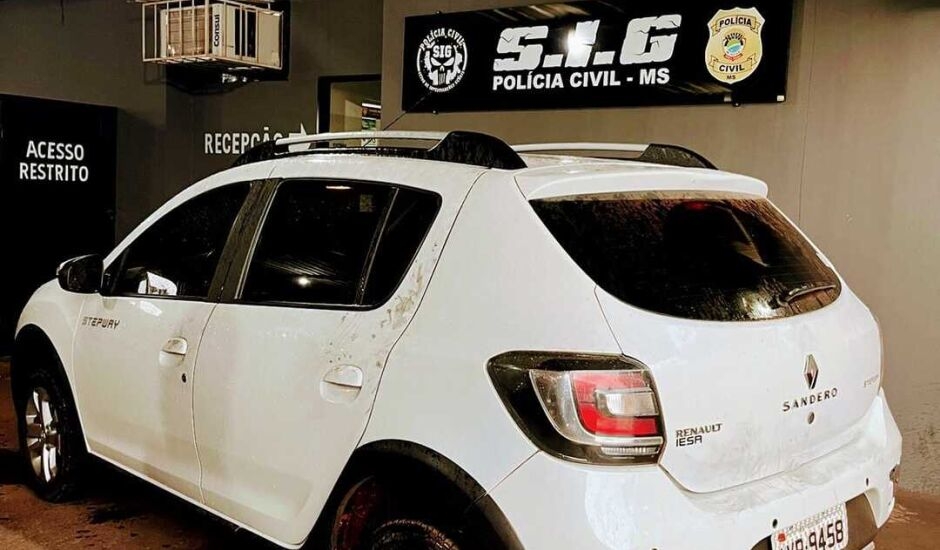SIG de Três Lagoas recupera carro furtado no Bairro Alto dos Ipês