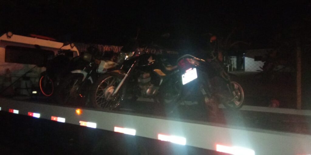 Polícia Militar apreende 11 motocicletas irregulares em praça de Birigui