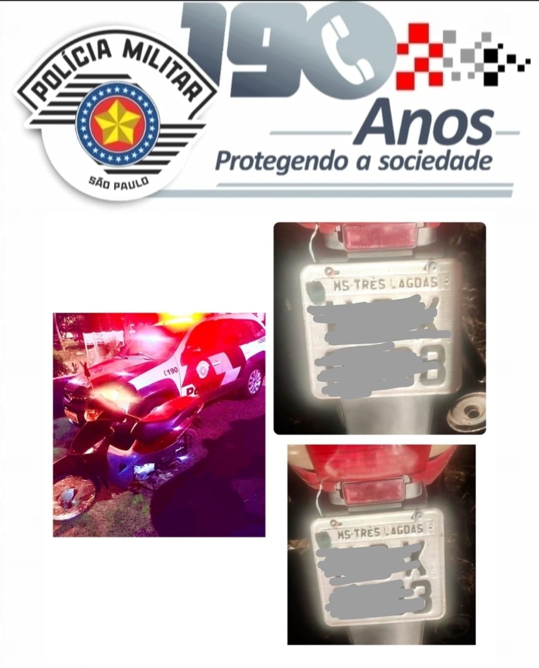 Polícia Militar de Itapura prende na SP 595  02 mulheres com moto furtada da cidade de Três Lagoas
