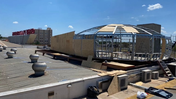 Nave do Acqualinda será replicada no teto do Oeste Plaza Shopping de Andradina