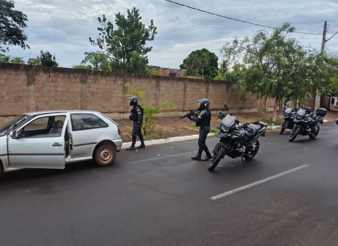 GETAM de Três Lagoas recupera veículo furtado e realiza a prisão do autor do furto