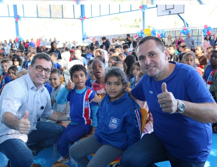 Vereador Sargento Rodrigues prestigia inauguração do PROETI e destaca avanço na educação de Três Lagoas