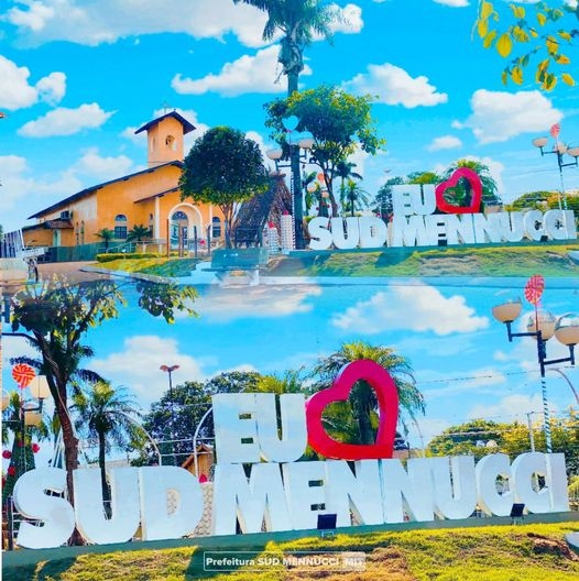 PRAÇA DA MATRIZ GANHA LETREIRO TURÍSTICO “EU ❤️ (AMO) SUD MENNUCCI”