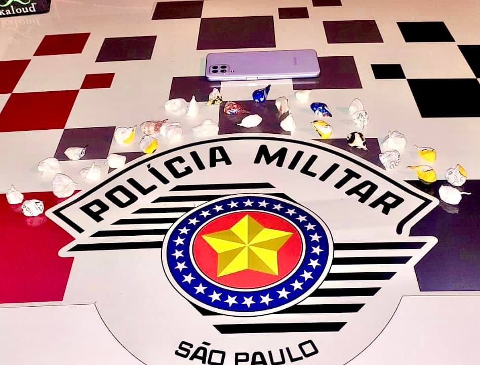 Força Tática de Andradina prendeu montador industrial por tráfico de drogas