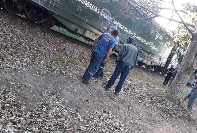 Homem morre atropelado por trem em Guararapes