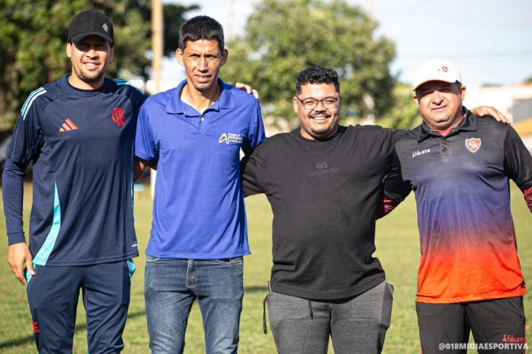Observadores do Flamengo e Desportivo Brasil avaliam jovens talentos em Andradina