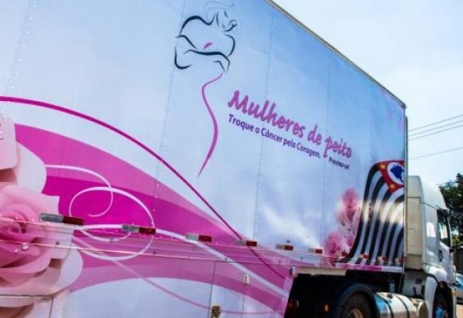 Carreta das Mulheres de Peito começa a atender em Andradina