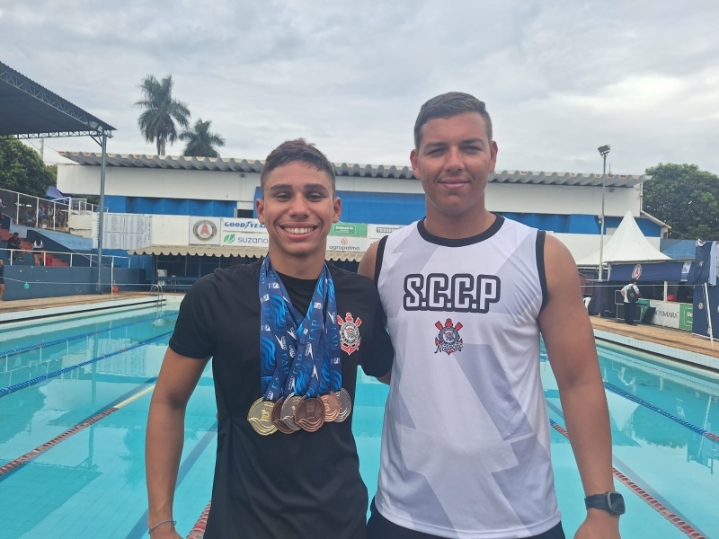 Andradinense Davi Kenzo conquista cinco medalhas no Paulista em Americana