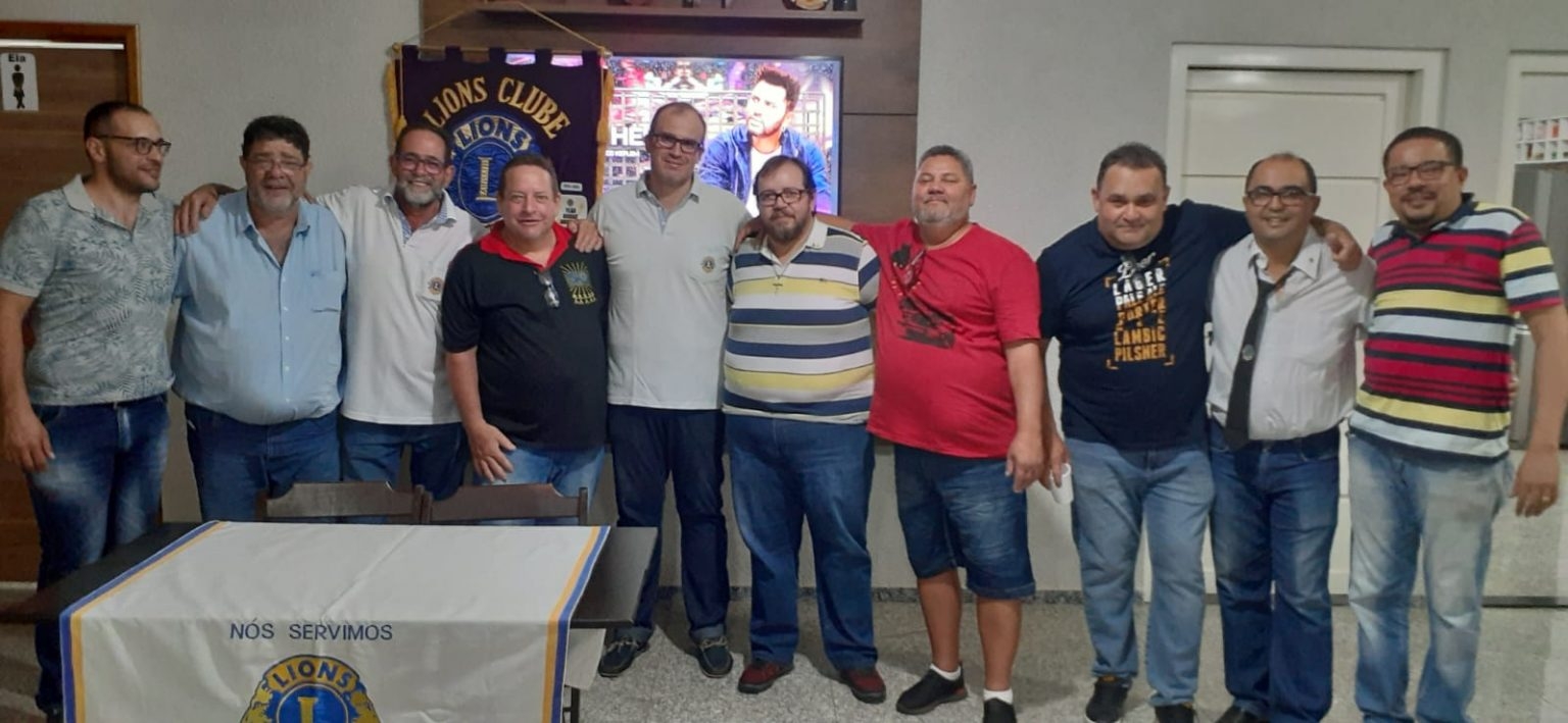 Lions Clube Mirandópolis empossa diretoria 2021/2022