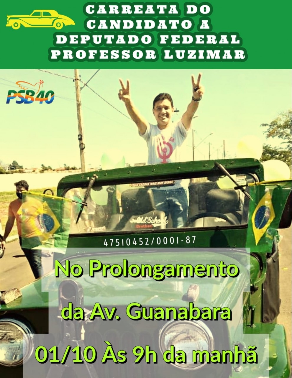NA TERRA DO REI DO GADO CARREATA DO PROFESSOR LUZIMAR