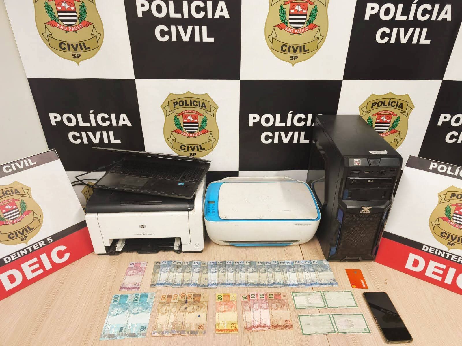 DEIC DE RIO PRETO DEFLAGRA OPERAÇÃO CONTRA GRUPO CRIMINOSO RESPONSÁVEL POR GOLPES EM LOJAS DE VAREJO