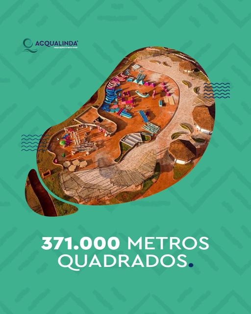 Andradina 84 anos! Acqualinda: um dos maiores parques aquáticos do Brasil será inaugurado em SP