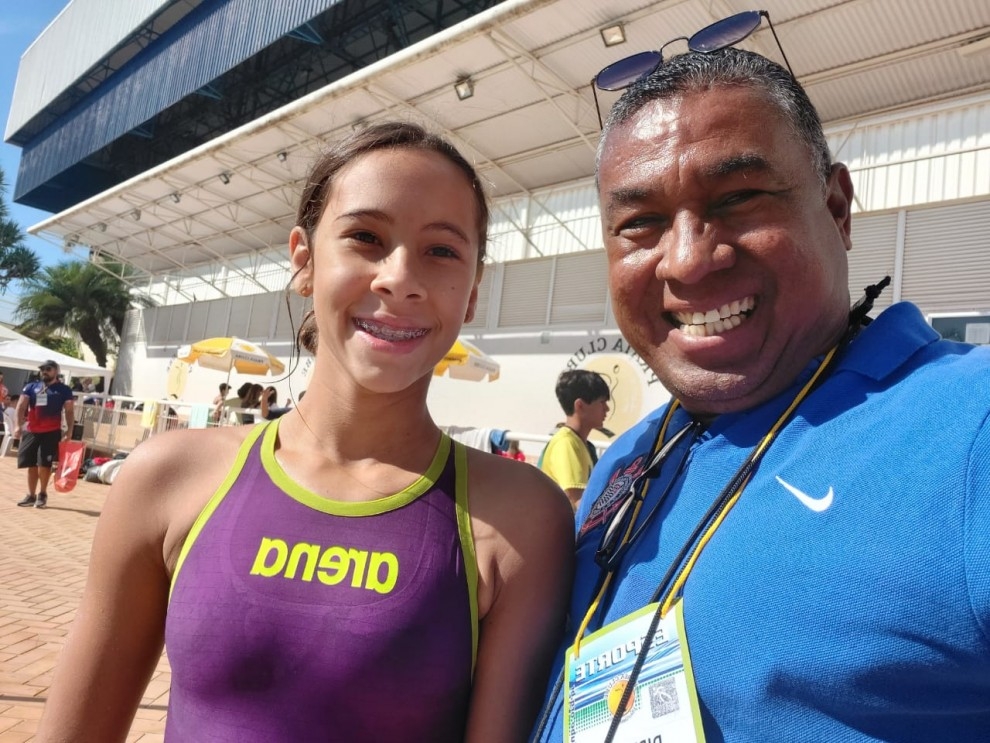 Atleta andradinense Bia Guerreira sagra-se a quinta melhor atleta em nado Medley do Brasil
