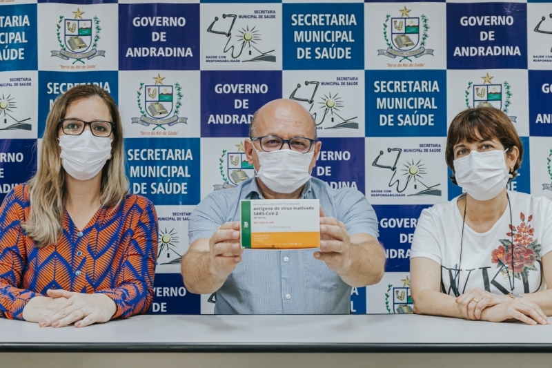 Andradina vai começar a vacinação de idosos a partir de 75 anos
