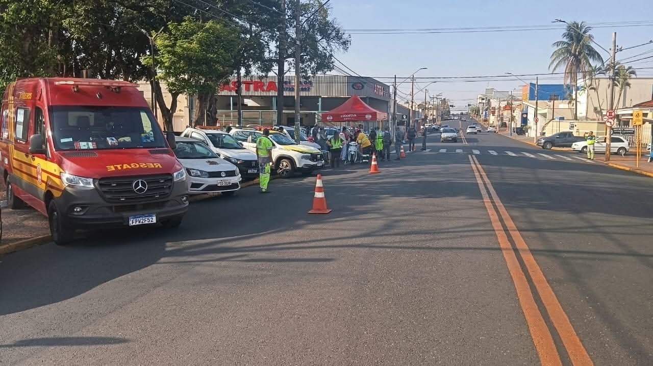 ANDRADINA TEVE BLITZ EDUCACIONAL NA SEMANA DO TRÂNSITO