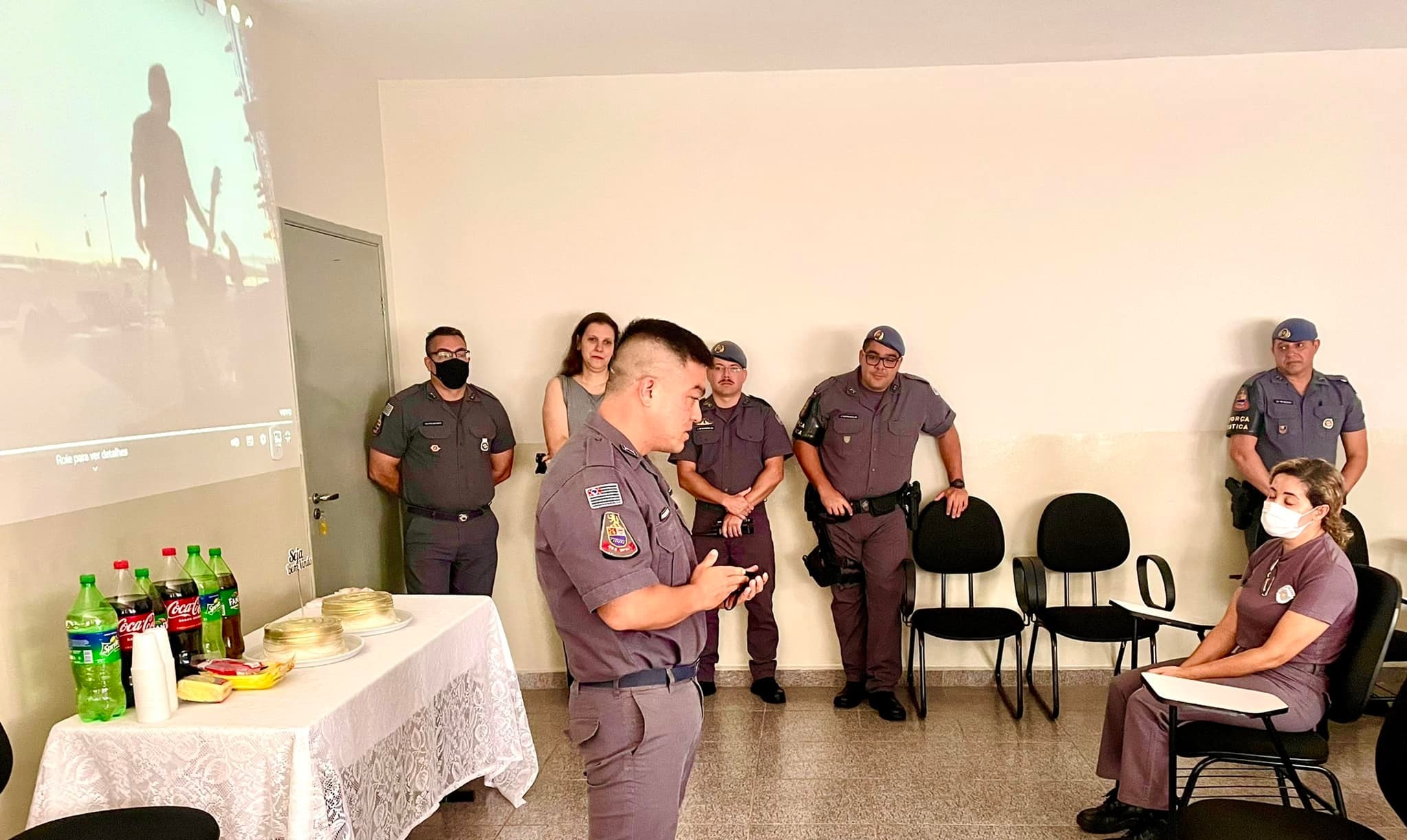 Ainda se recuperando de grave acidente, cabo Yoshio retorna ao trabalho no 28º BPM/I de Andradina