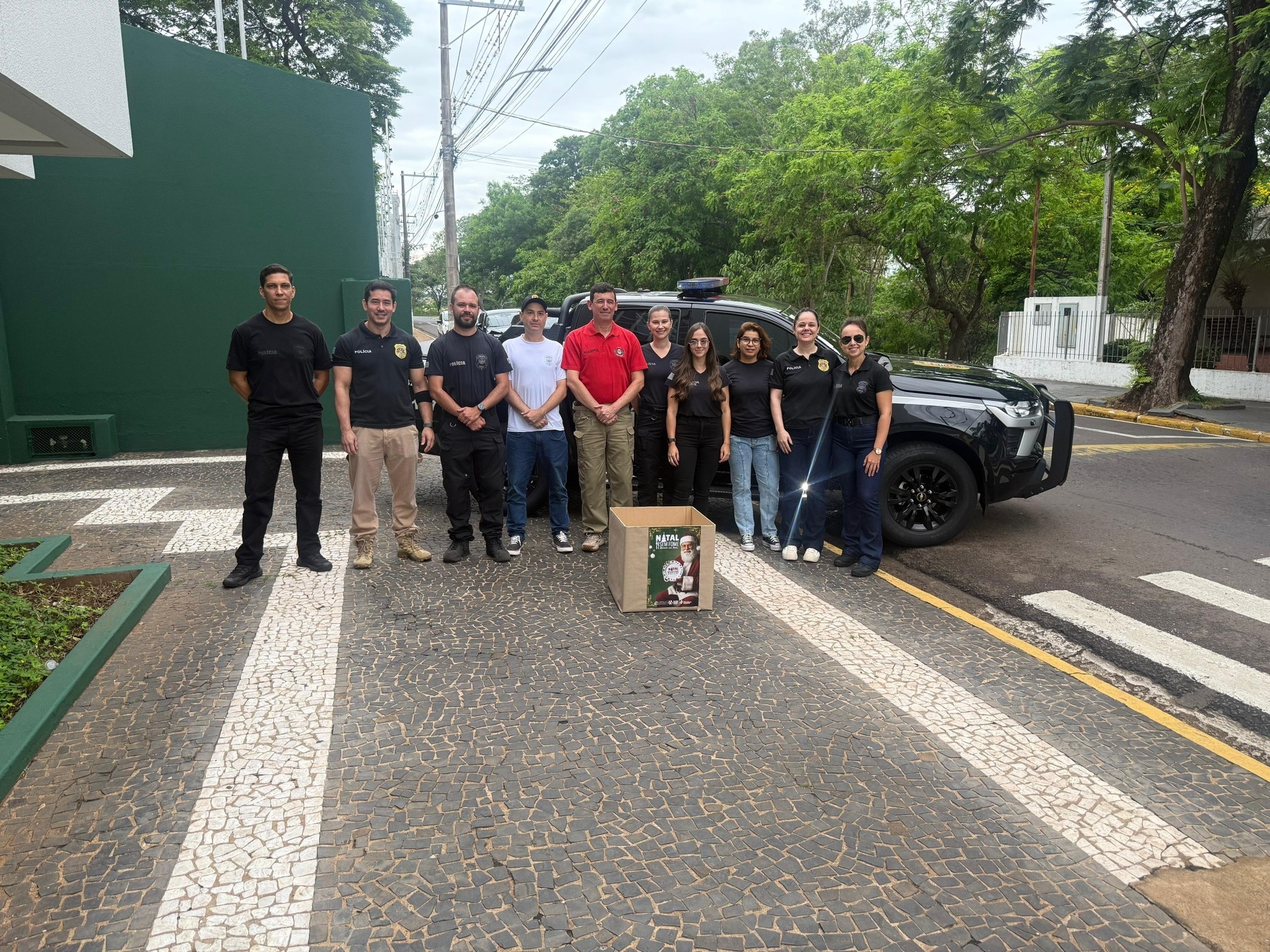 POLÍCIA CIVIL PARTICIPA DA CAMPANHA DO NATAL SEM FOME 2025, EM PRESIDENTE PRUDENTE
