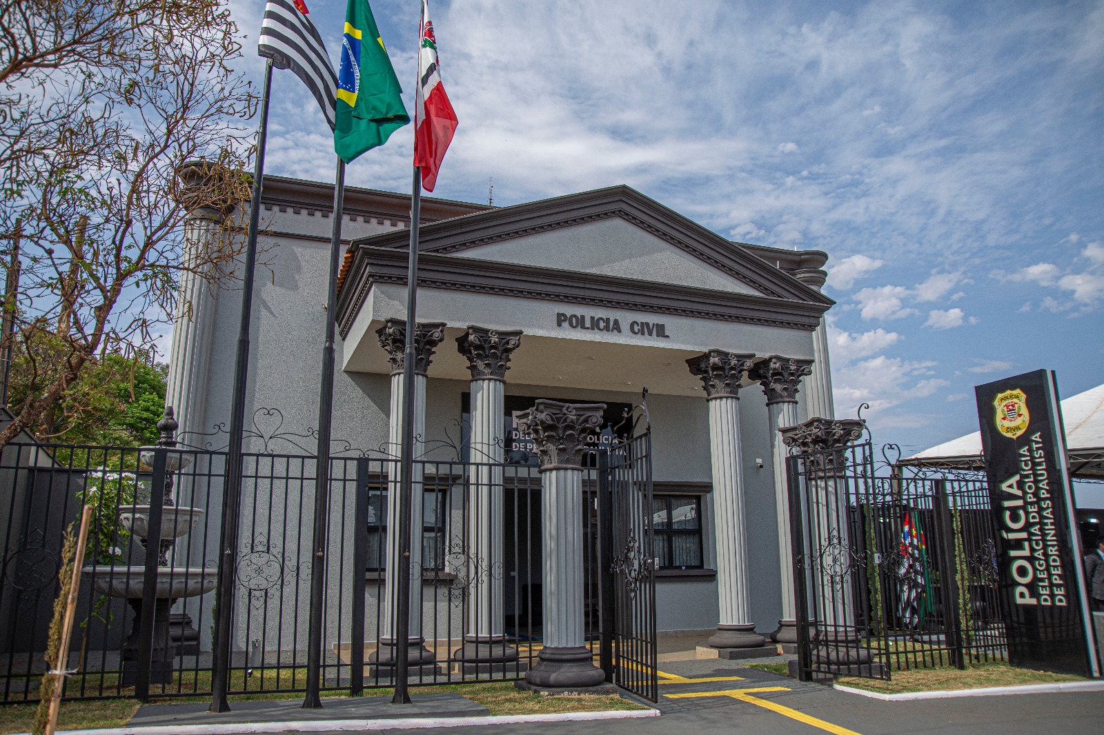 POLÍCIA CIVIL INAUGURA NOVA SEDE DA DELEGACIA DE POLÍCIA DE PEDRINHAS PAULISTA