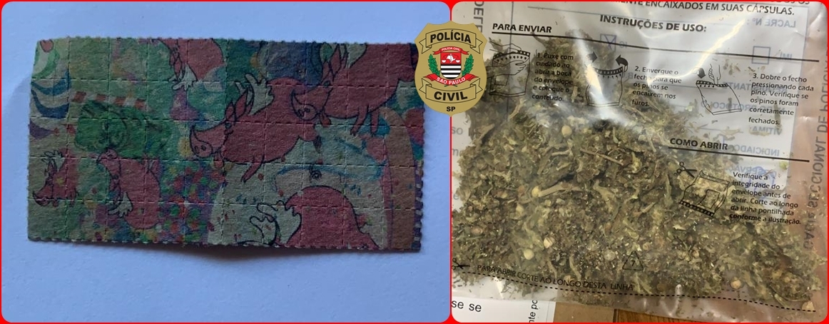 Polícia Civil apreende grande quantidade de drogas sintéticas em Araçatuba