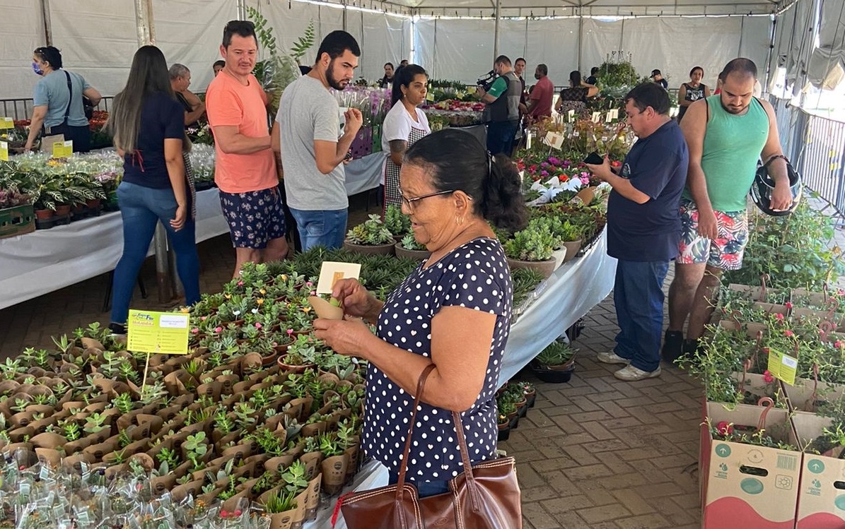 13ª Expo Flor da Apae de Três Lagoas tem mais de 150 espécies